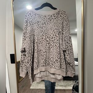 American Eagle Outfitters Cozy Beige Sweater